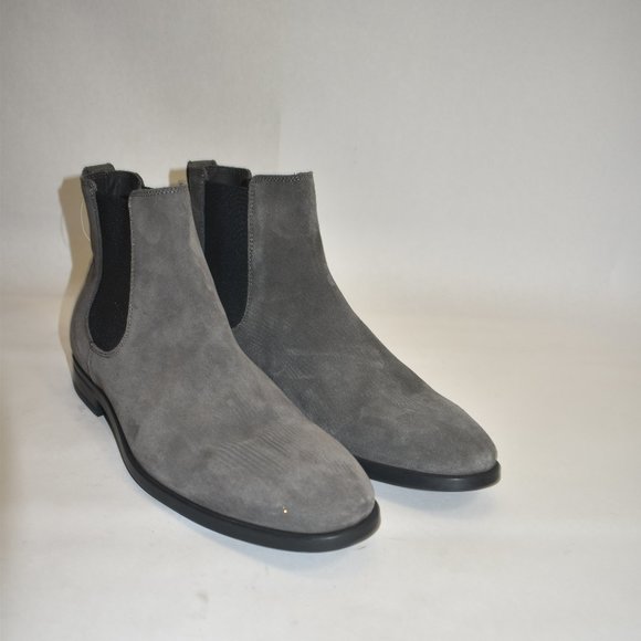 To Boot Kelley Mid Chelsea Boot Gray Suede Size 10 - Picture 2 of 9